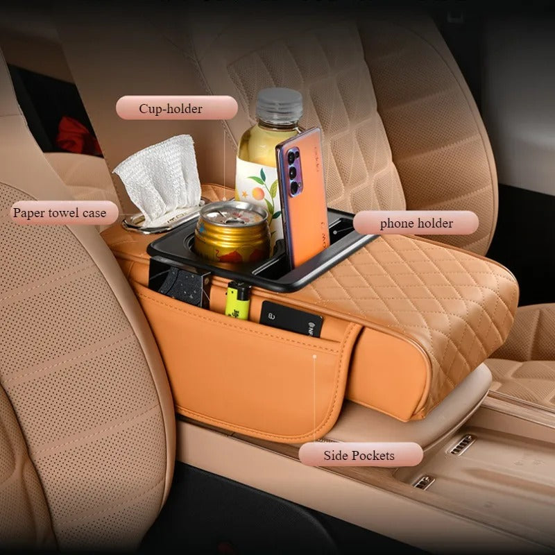 Multifunctional Car Armrest Heightening Pad