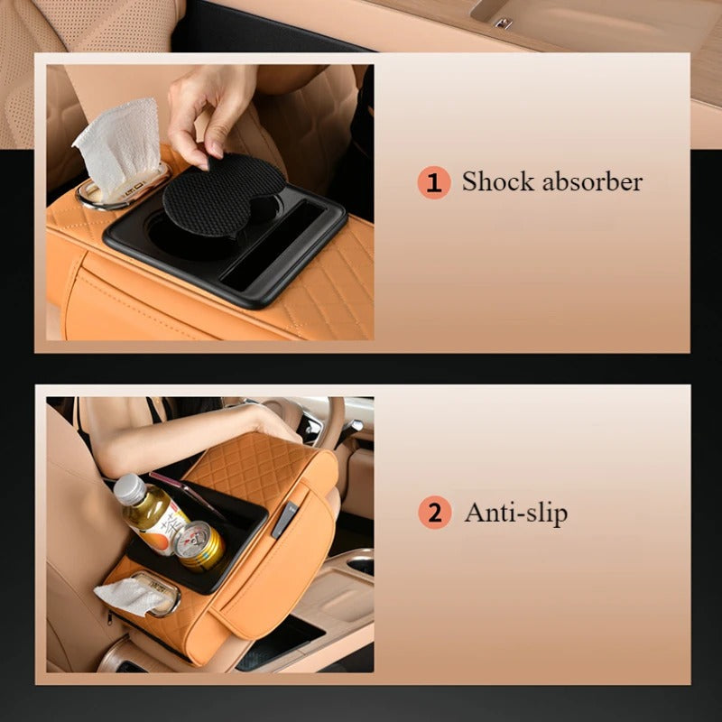 Multifunctional Car Armrest Heightening Pad